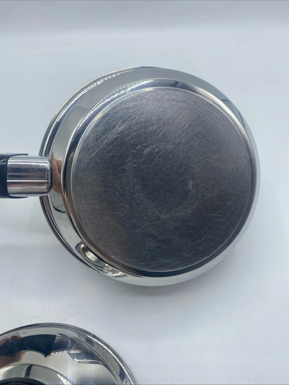 Kitchen Craft West Bend Skillet Pan Stainless Steel Vented Lid 1 Quart Vintage